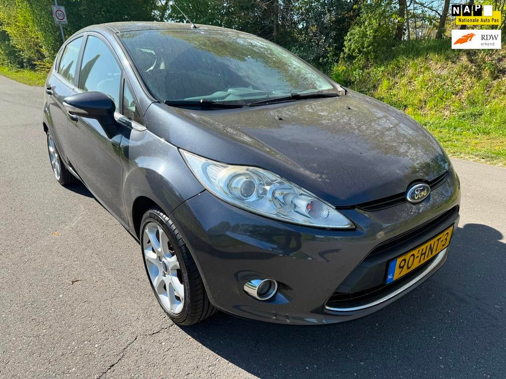 Ford Fiesta 1.25 Titanium, Auto's, Ford, Bedrijf, Te koop, Fiësta, Airbags, Airconditioning, Boordcomputer, Centrale vergrendeling