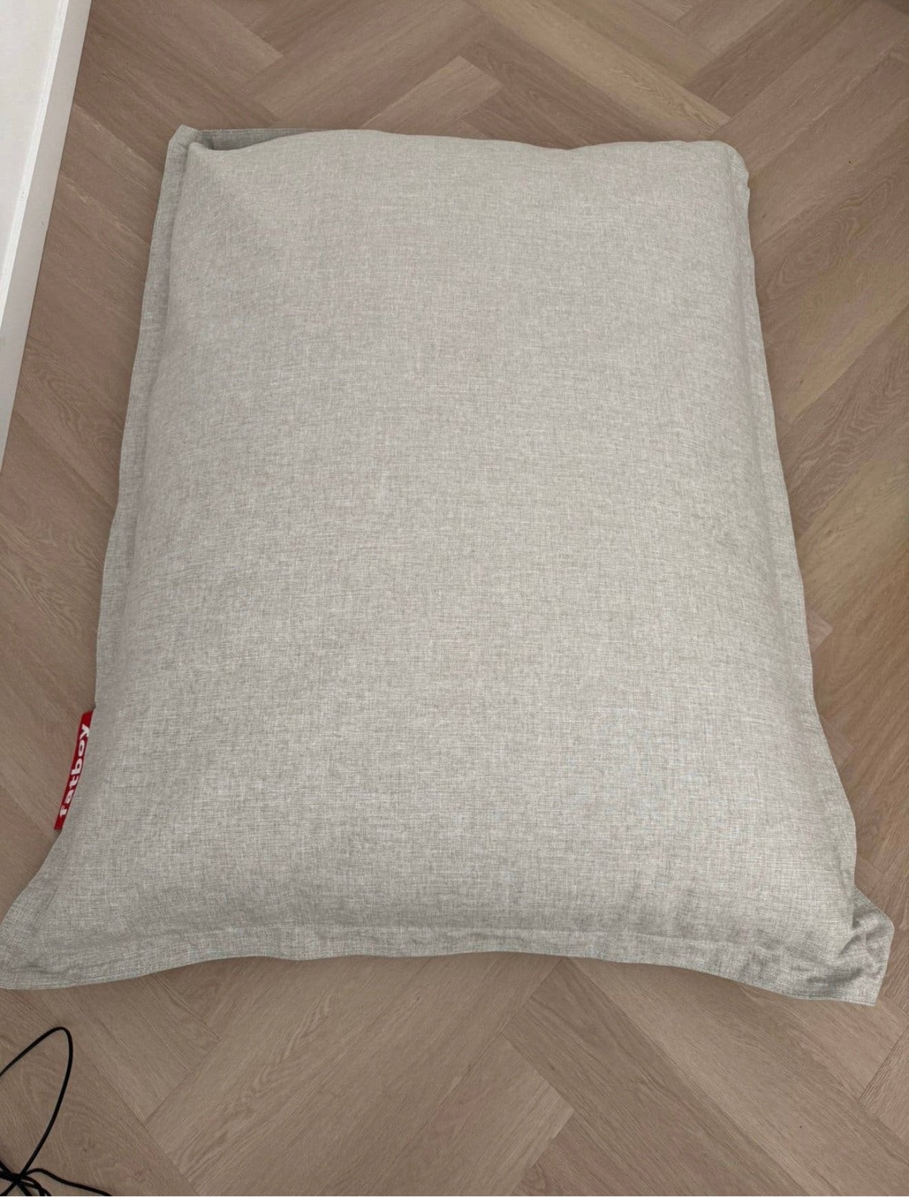 Fatboy Original / Outdoor zitzak Mist 134x180 nieuw, Ophalen, Nieuw, Beige, Zitzak
