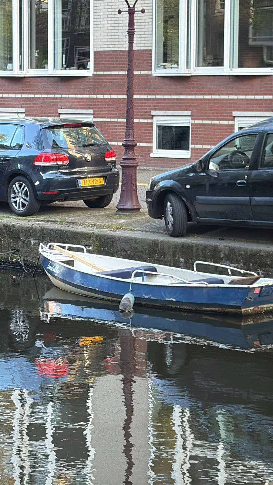Gezellige sloep in Amsterdam (Motor not included), Gebruikt, 4 m, Staal, Overige brandstoffen