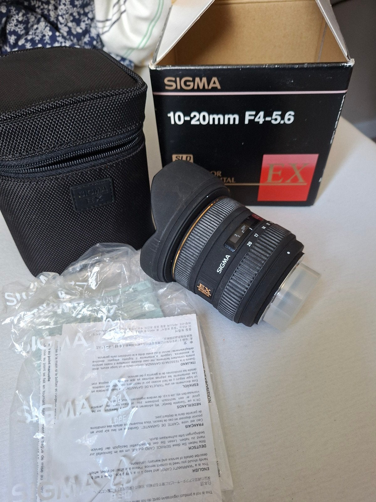 Sigma 10-20mm F4-5.6 EX DC HSM Groothoeklens voor Nikon, Audio, Tv en Foto, Fotografie | Lenzen en Objectieven, Sigma, Zo goed als nieuw