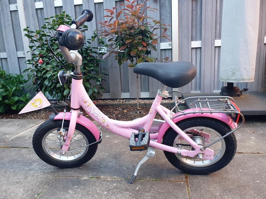 Puky Kinderfiets 12 inch met zijwielen, Ophalen, Terugtraprem, Zijwieltjes, Gebruikt