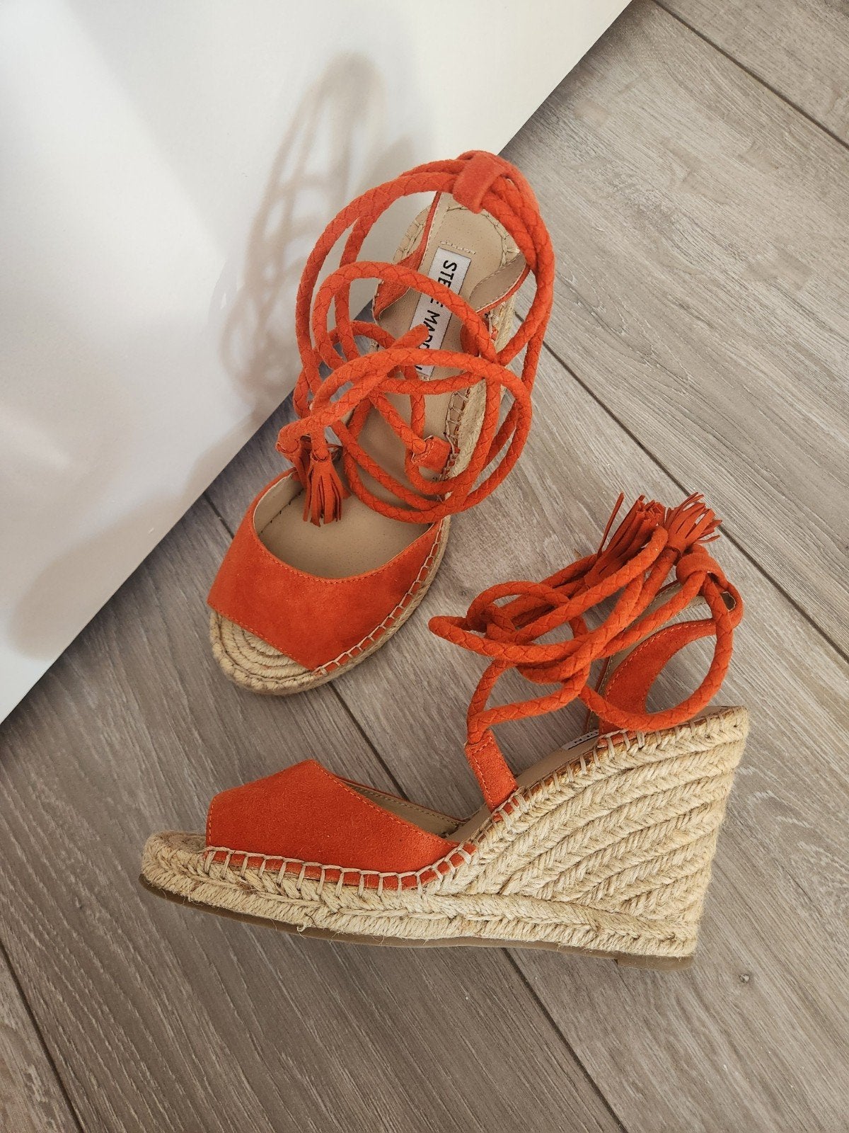 STEVE MADDEN espadrilles oranje maat 38.5, Oranje, Ophalen of Verzenden, STEVE MADDEN, Espadrilles of Moccasins