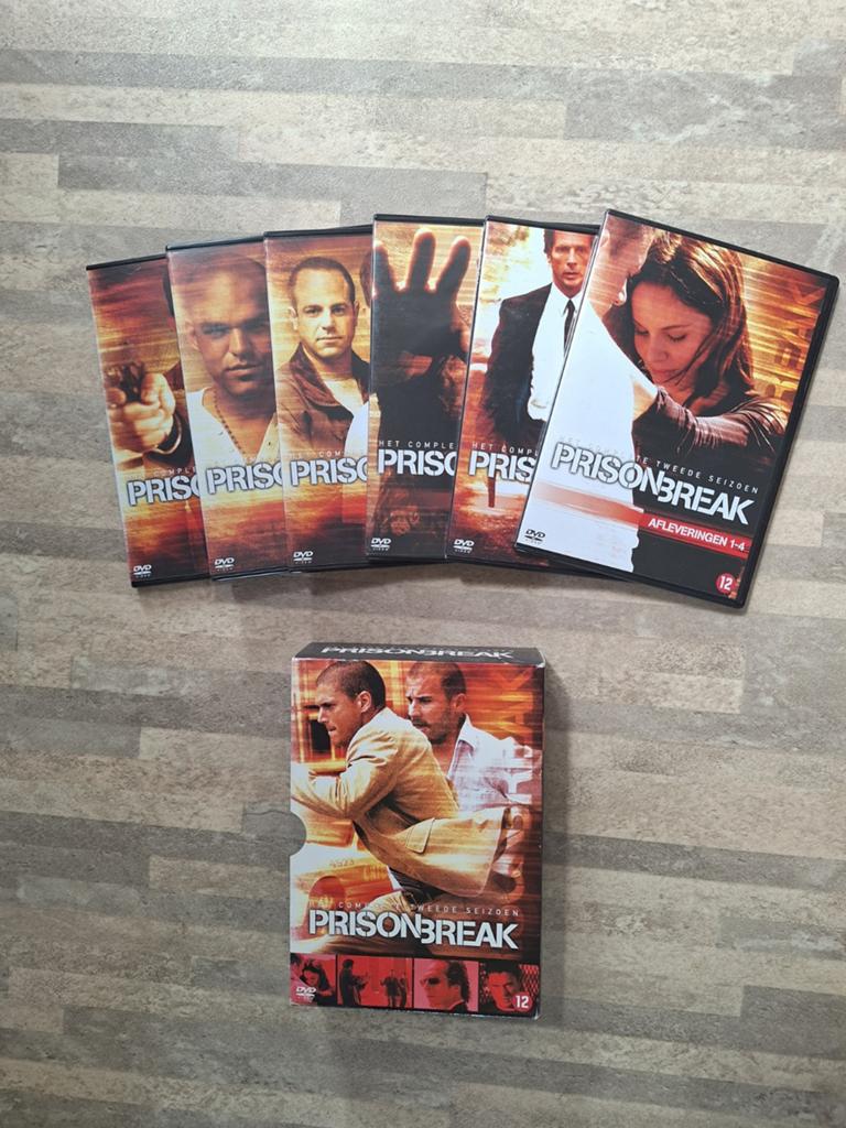 Prison Break seizoen 2, Vanaf 12 jaar, Ophalen of Verzenden, Zo goed als nieuw, Overige typen