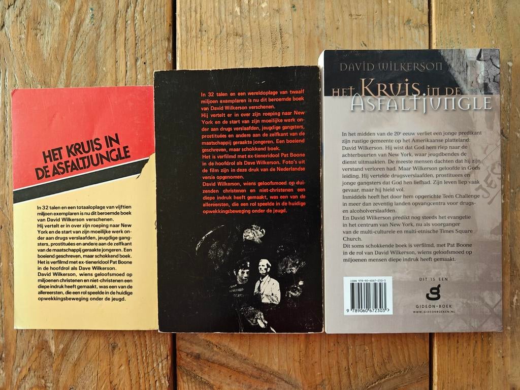 3 X Het kruis in de asfalt-jungle., Boeken, Ophalen of Verzenden