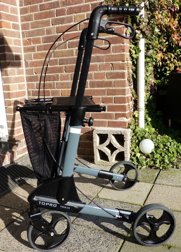 Topro Troja Classic Medium Opvouwbare Rollator, Diversen, Ophalen, Opvouwbaar, Gebruikt