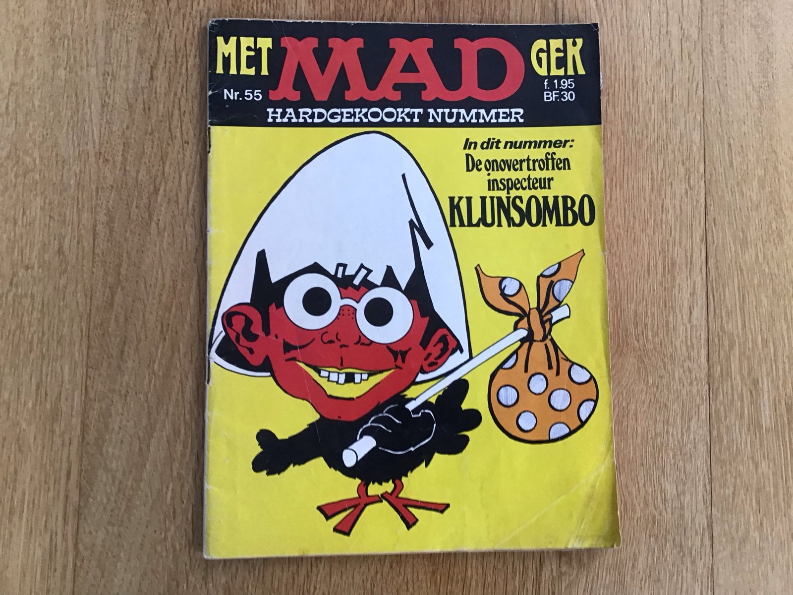MAD Gek Nr. 55 - Hardgekookt Nummer, Boeken, Tijdschriften en Kranten, Ophalen of Verzenden, Gelezen, Overige typen