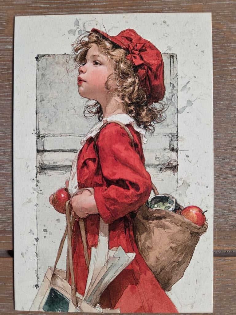 FRANS MEISJE 5, Ophalen, Voor 1920, Kinderen