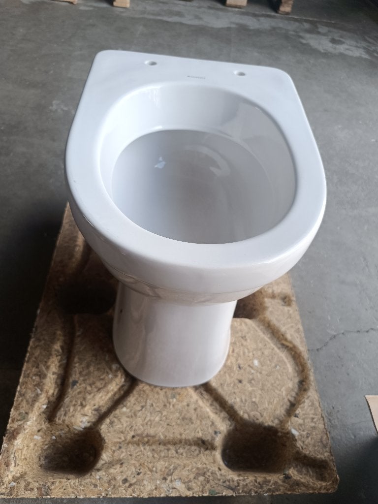 Geberit 300 Comfort 93 WC-pot + Closetzitting | Toilet Wit, Doe-het-zelf en Verbouw, Ophalen, Nieuw, Steen, Toilet