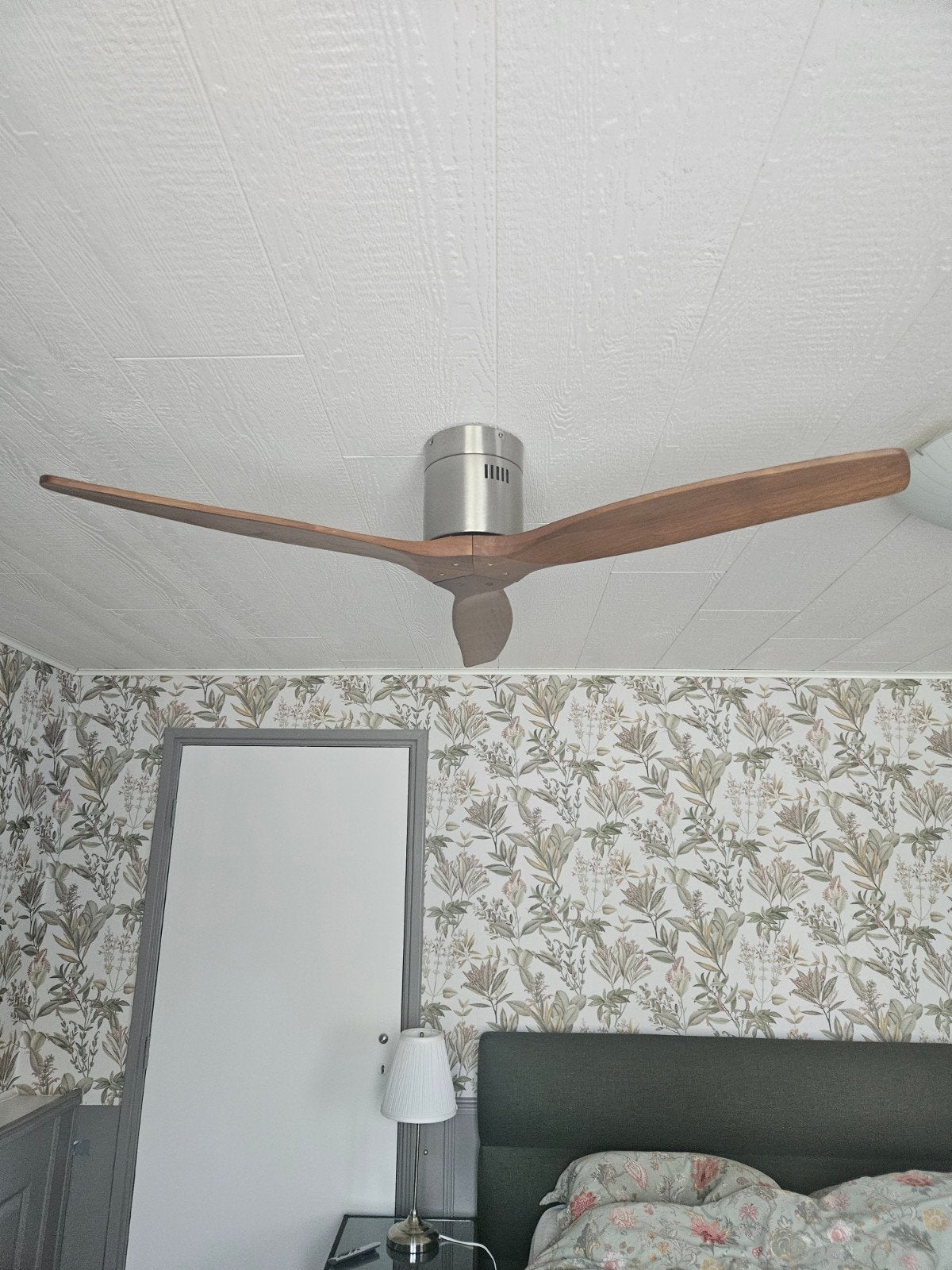 Stijlvolle Plafondventilator met Afstandsbediening, Ophalen, Ventilator met afstandsbediening, Zo goed als nieuw, Plafondventilator