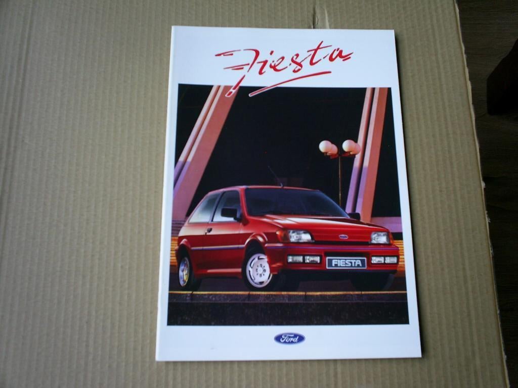Ford Fiesta o.a. XR 2i / SX / S / Special [ 4 / 1991 38 p, Verzenden, Zo goed als nieuw, Ford