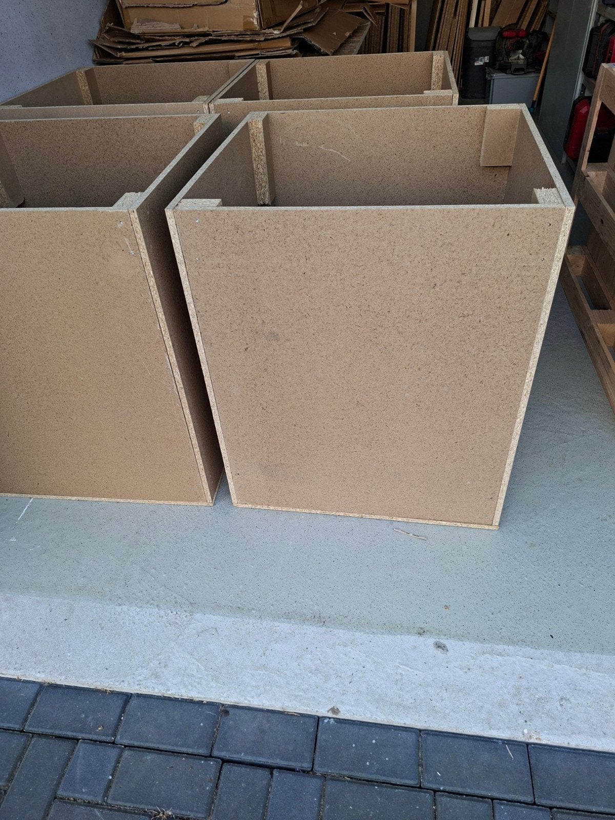 Houten opbergkisten / modules, Ophalen, Nieuw