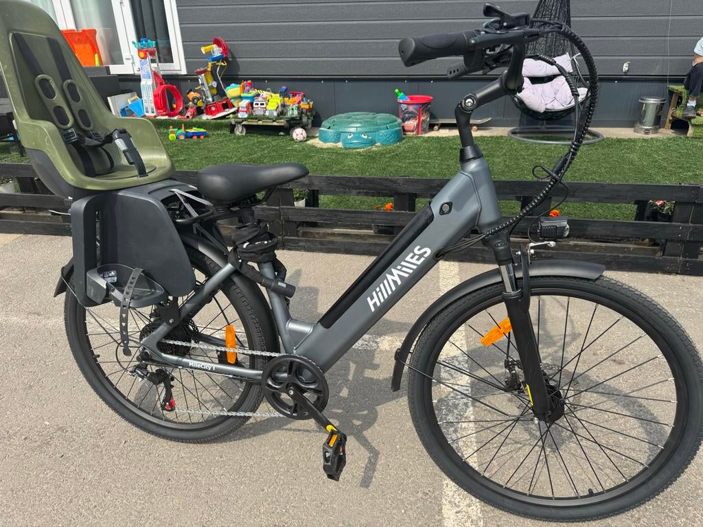 Nieuwe elektrische fiets met kinderzitje - Ideaal voor moede, Fietsen en Brommers, Elektrische fietsen, Ophalen of Verzenden, Nieuw
