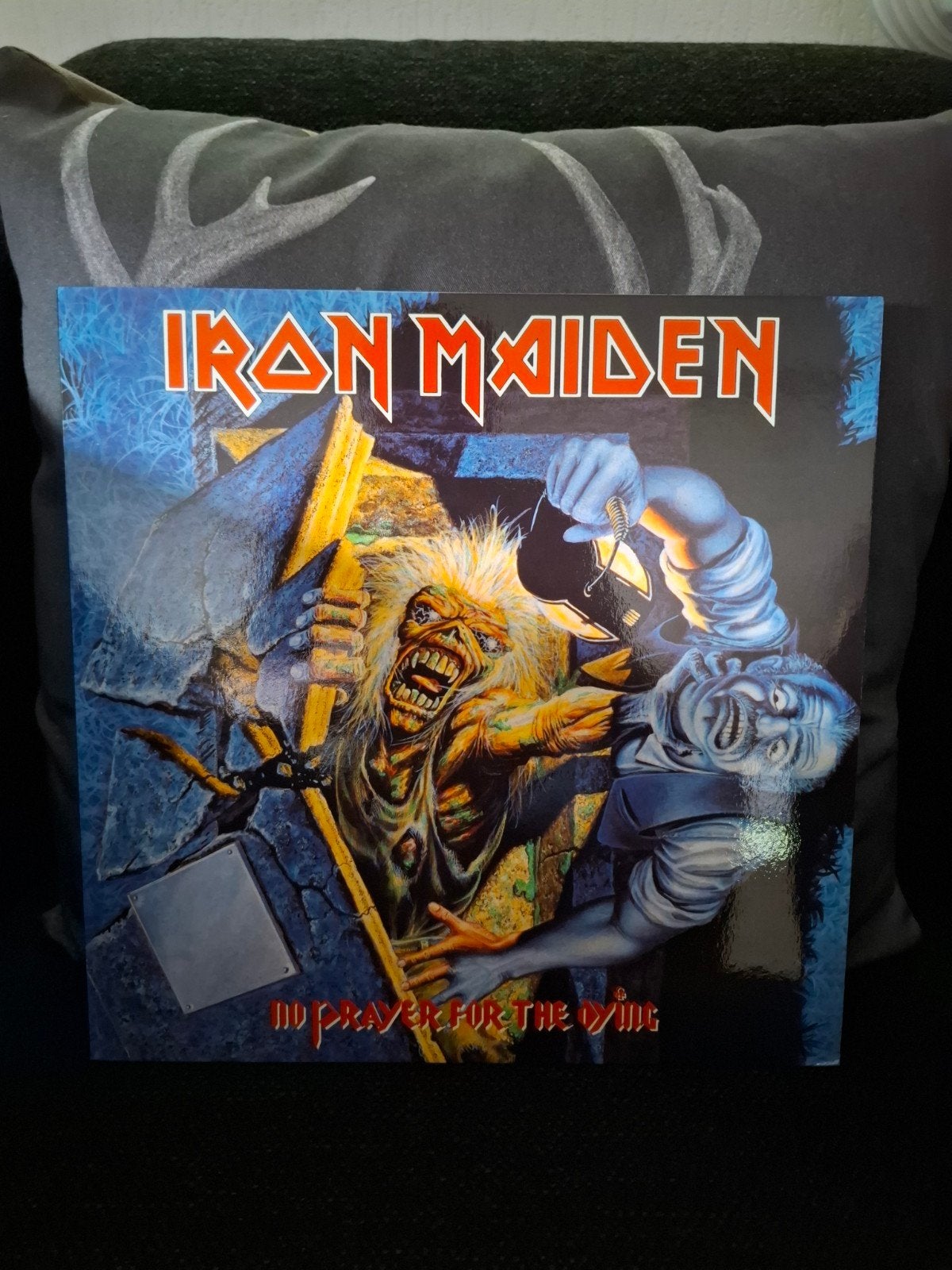 Iron Maiden- No prayer for the dying lp, Ophalen of Verzenden, Zo goed als nieuw