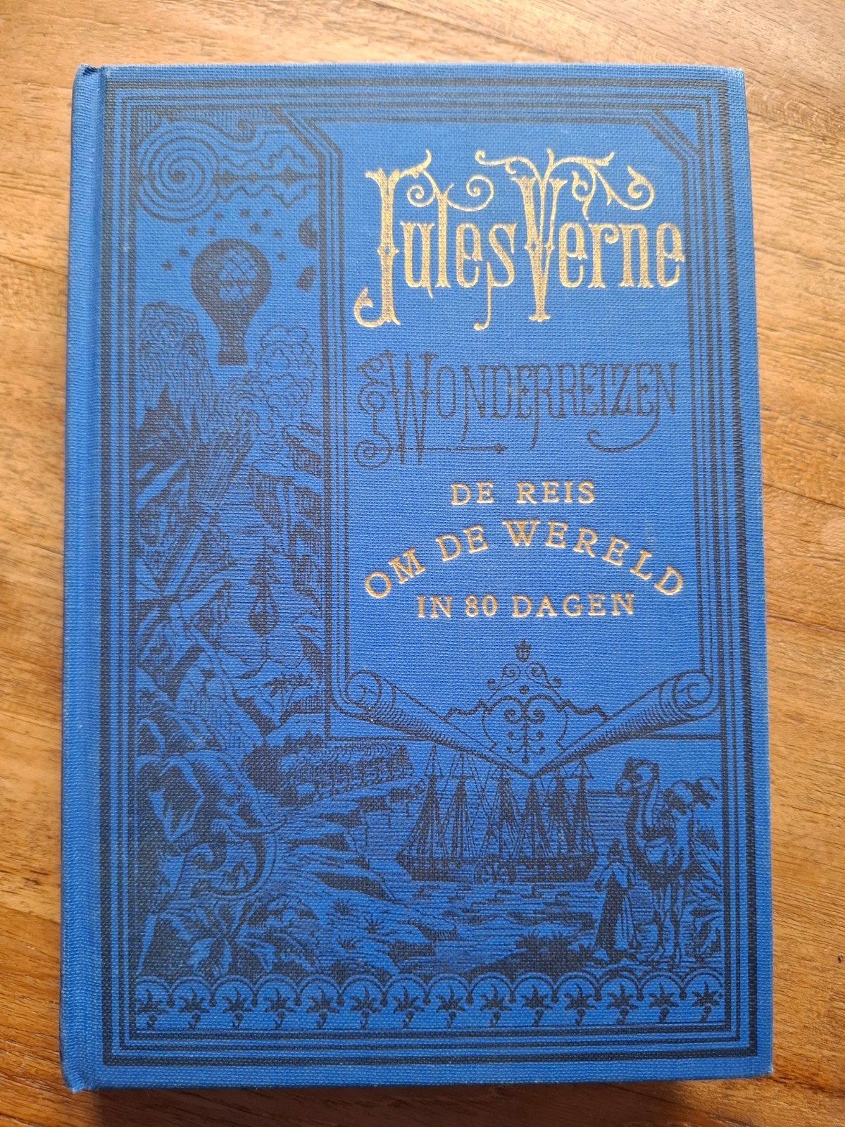 Jules Verne, Reis om de wereld., Ophalen of Verzenden, Zo goed als nieuw