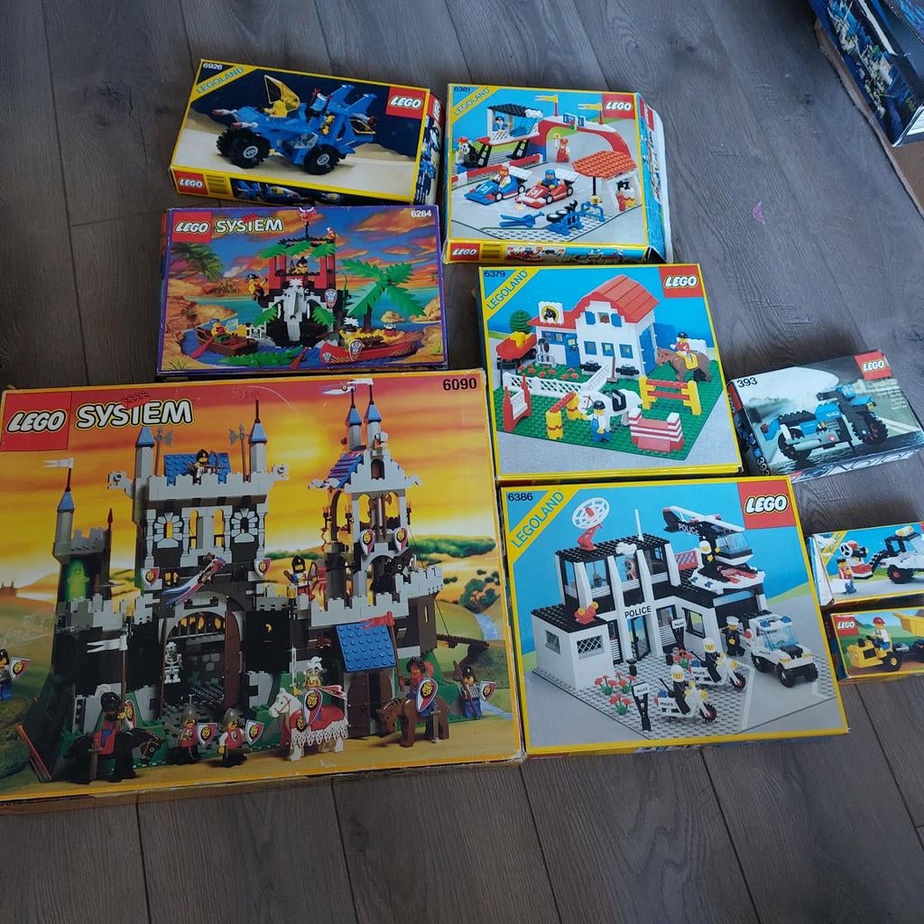 Diverse lego sets (veel met instructies en dozen ), Gebruikt, Lego, Ophalen of Verzenden, Castle