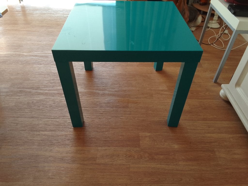 Bijzettafel Ikea 55 x 55 cm, Minder dan 55 cm, Gebruikt, Vierkant, Ophalen