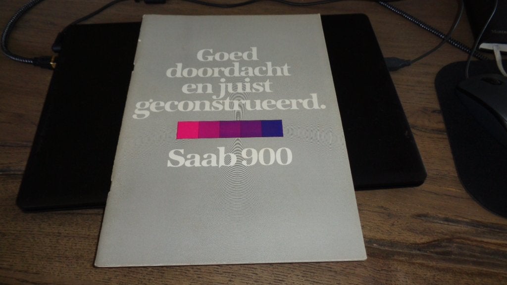 DIKKE Folder SAAB 900  ,  12-1979, Verzenden, Gelezen, Overige merken