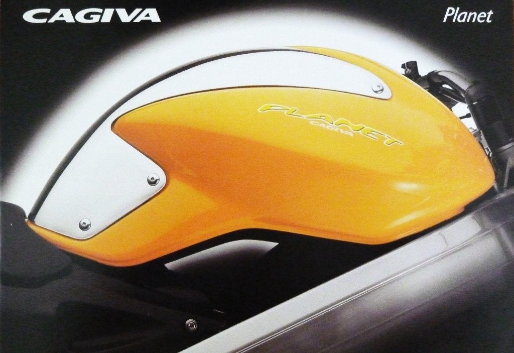 Folder CAGIVA Planet 125 1997, Ophalen of Verzenden, Overige merken