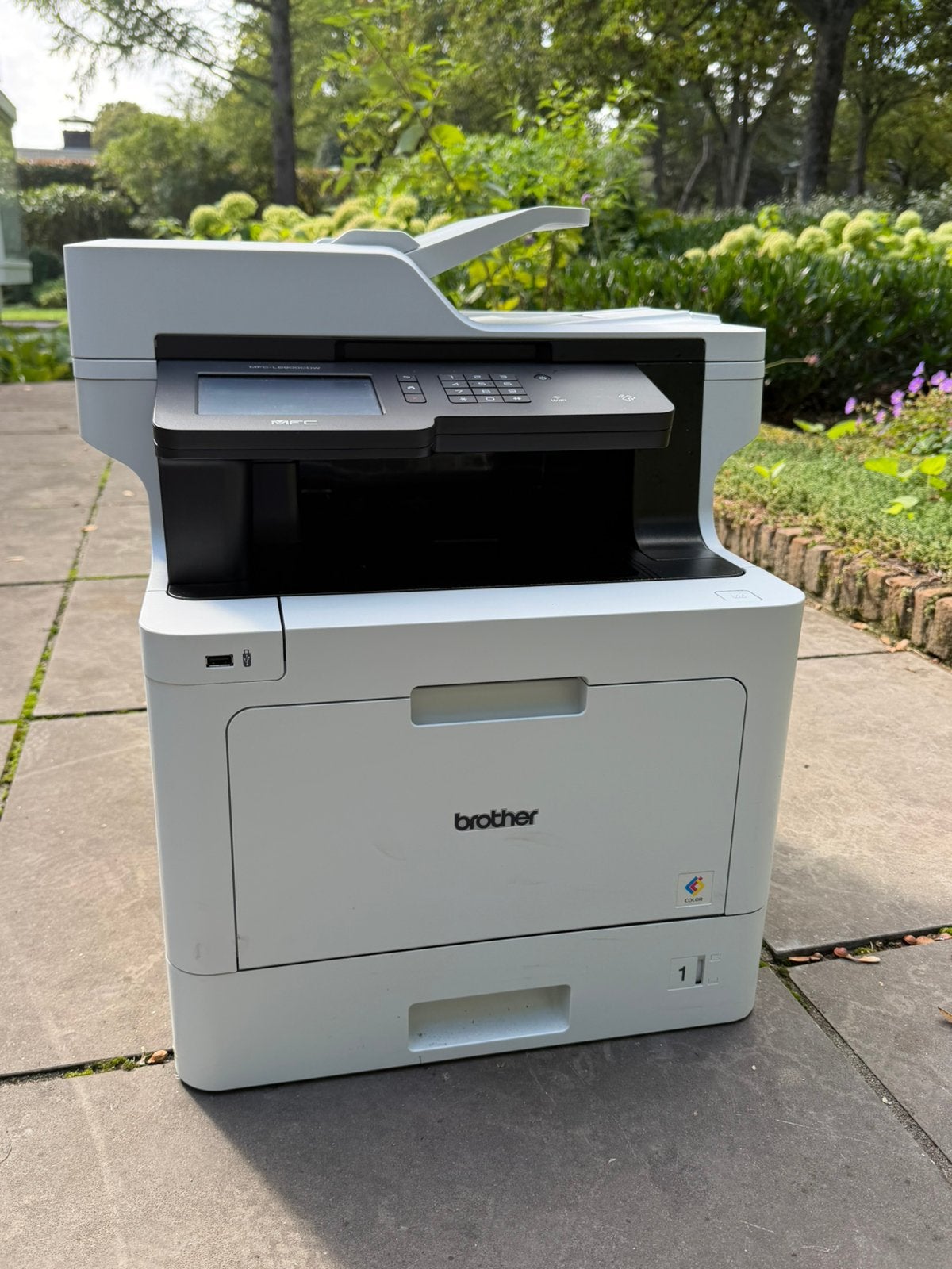 Brother MFC-L8900CDW kleurenlaserprinter + 5 toners, Ophalen, Zo goed als nieuw, Scannen, All-in-one