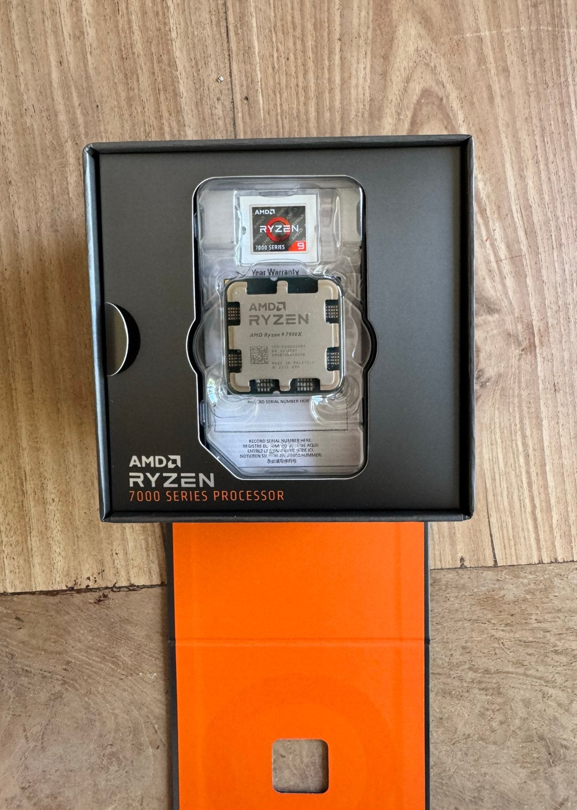 Ryzen 9 7900x, Computers en Software, Processors, Zo goed als nieuw, 12-core, 4 Ghz of meer, Ophalen of Verzenden