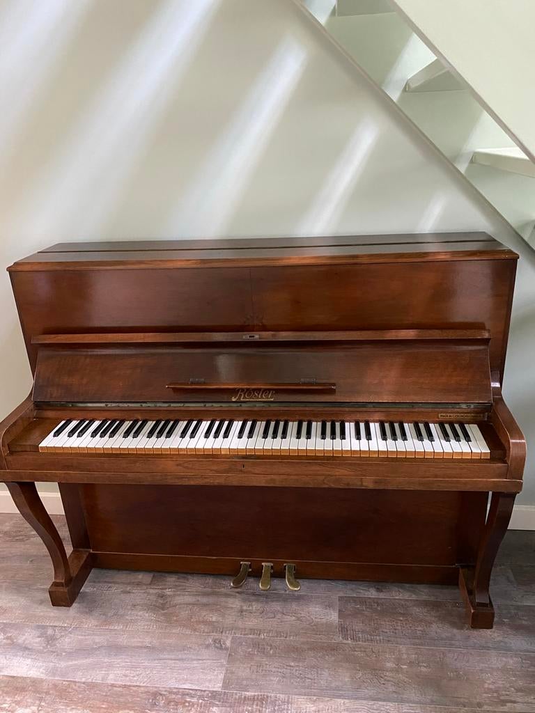Rosler Piano - Moet gestemd worden, Ophalen, Gebruikt, Bruin, Piano