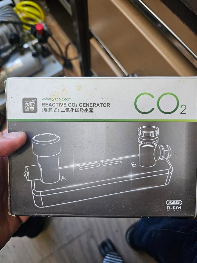 Co2 reactor voor aquarium compleet, Ophalen
