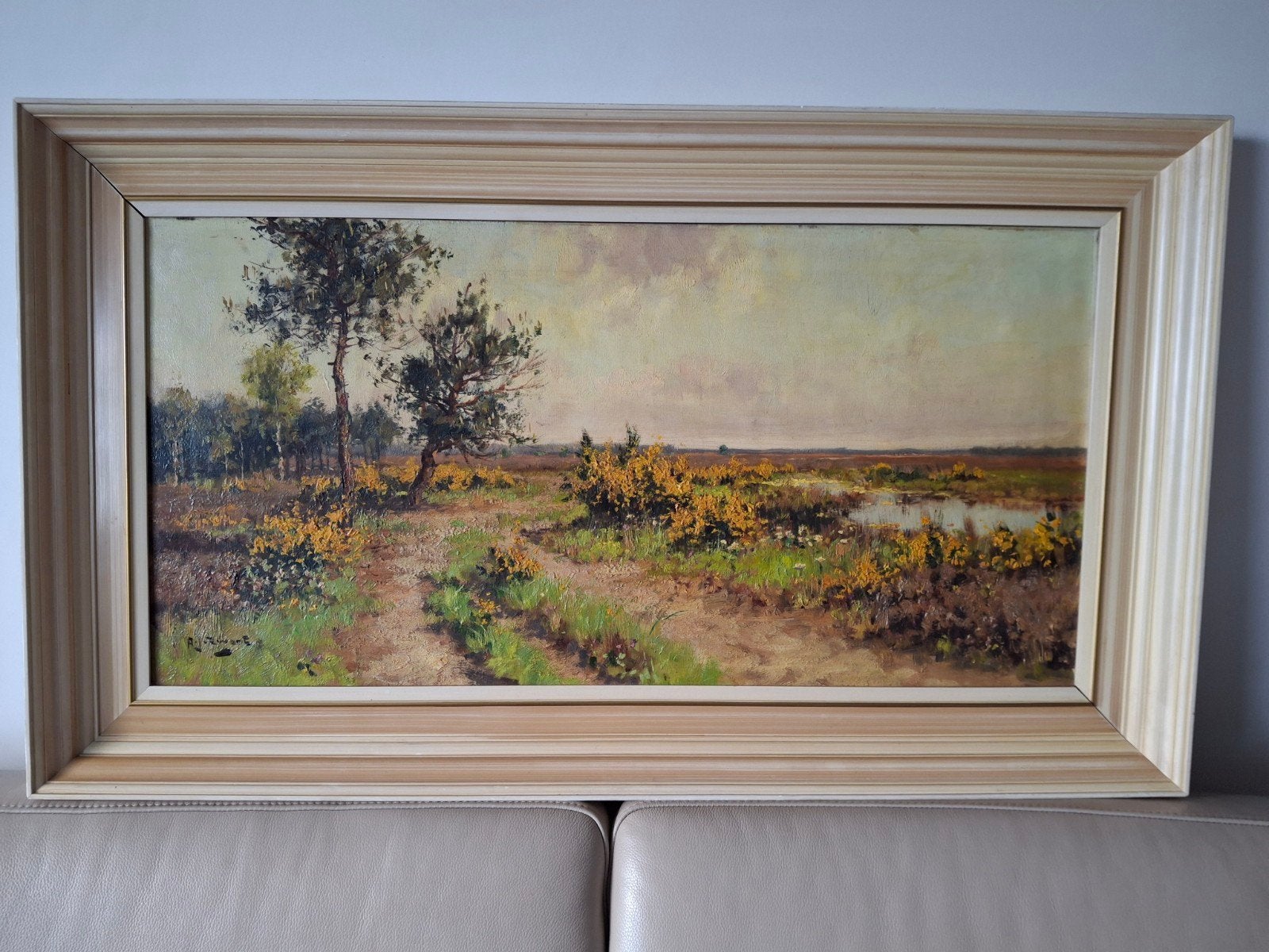 olieverf  A . j . Zwart  1903 - 1981, Antiek en Kunst, Kunst | Schilderijen | Klassiek, Ophalen