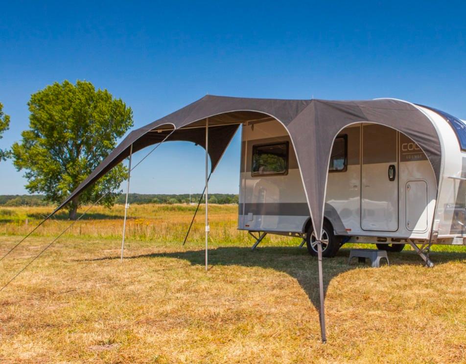 Campooz Caravanning Trekking uni 375 Luifel (Alleen doek), Ophalen of Verzenden, Zo goed als nieuw