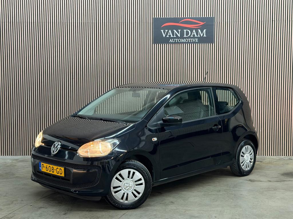 Volkswagen Up! 1.0 move up! 2013 AIRCO ELEK-RAMEN *ZUINIG*, Voorwielaandrijving, Euro 5, Stof, Gebruikt