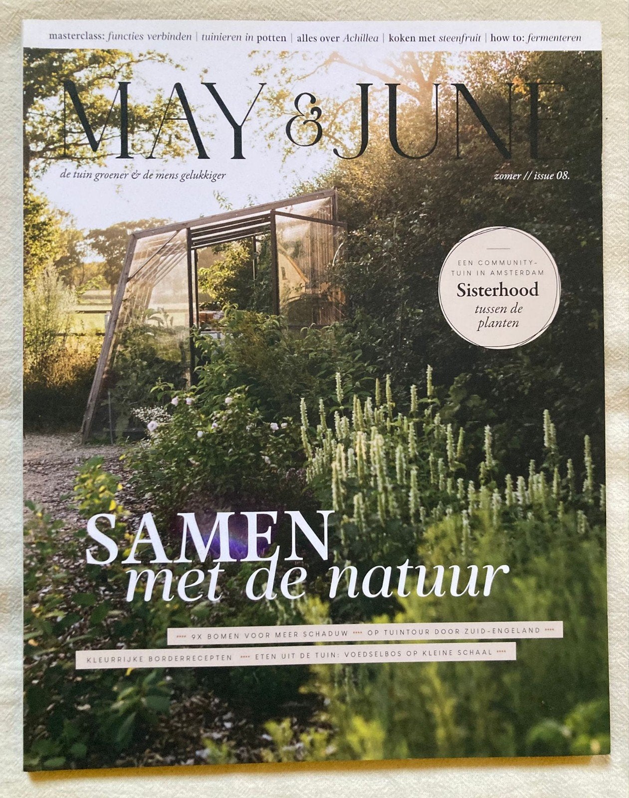 May & June magazine - Issue 08, Verzenden, Zo goed als nieuw, May and june, Interieur en Design