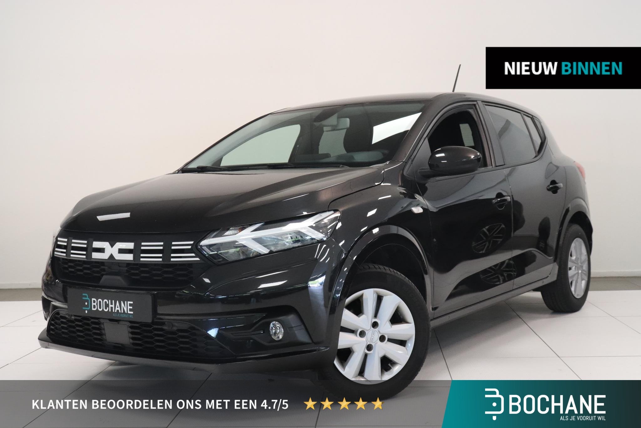 Dacia Sandero 1.0 TCe 90 Expression | Climate control | Navi, Auto's, Voorwielaandrijving, Verwarmde buitenspiegels, Stof, Gebruikt