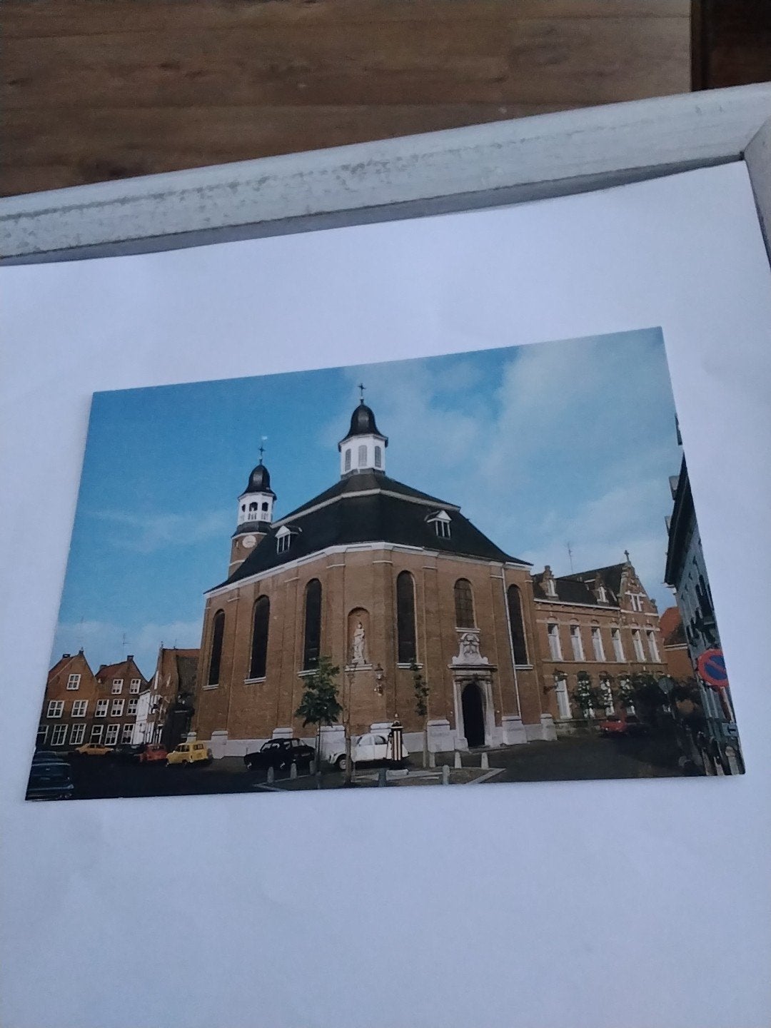 Ansichtkaart Ravenstein St. Lucia kerk (R.K.) van 1735, Verzamelen, Ansichtkaarten | Nederland, Ophalen of Verzenden, Voor 1920