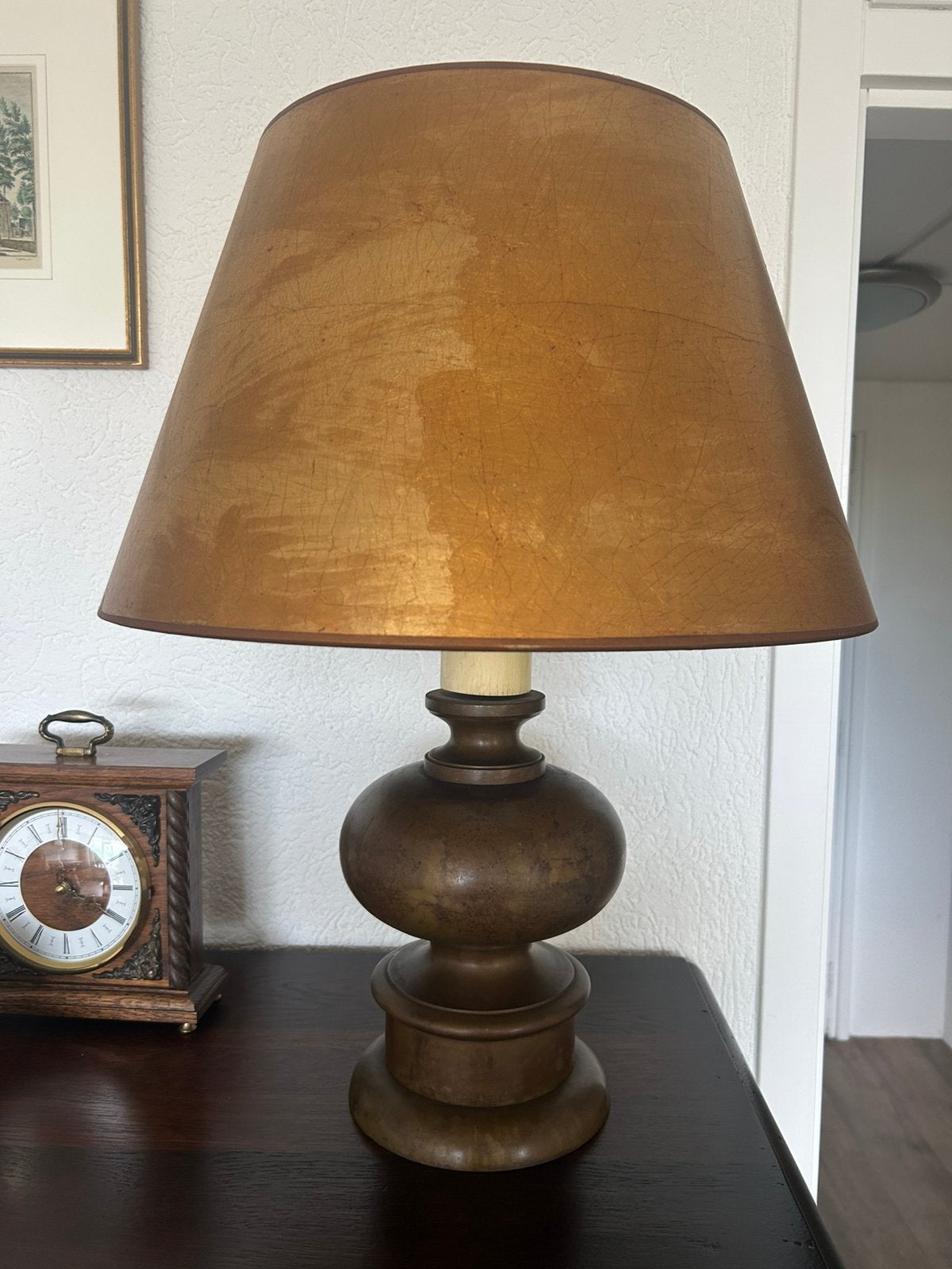 Lamp, Goud, Ophalen, Zo goed als nieuw
