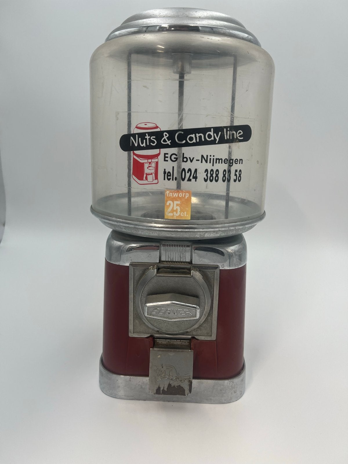 Vintage Beaver Gumball Machine - Snoepautomaat, Verzamelen, Gebruikt, -, -, Ophalen of Verzenden