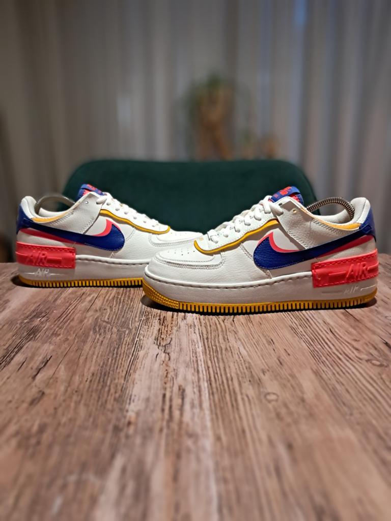 Nike Air Force 1 Shadow 'Astronomy Blue' Size 39, Wit, Nike, Ophalen of Verzenden, Sneakers of Gympen