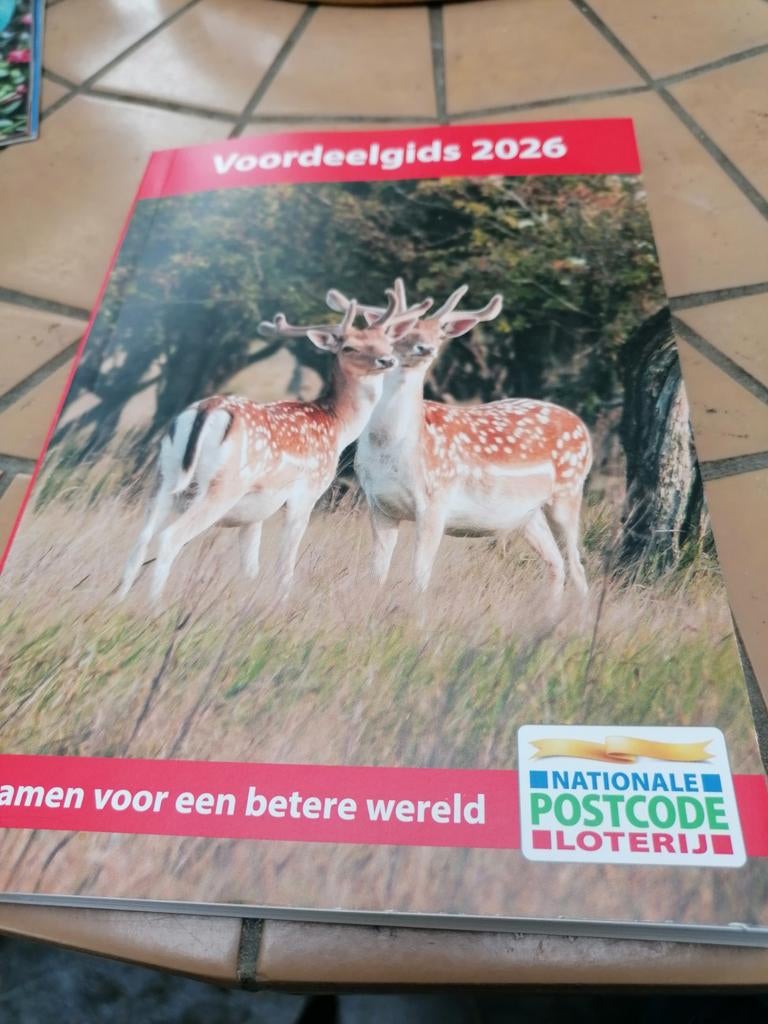 Voordeelgids postcodeloterij, Ophalen