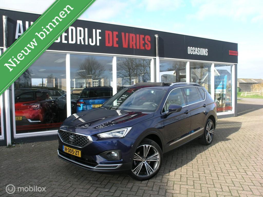 Seat Tarraco 1.5 TSI 7p Full Options Pano/ACC/20Inch/VC/360C, Euro 6, 4 cilinders, 150 pk, Blauw