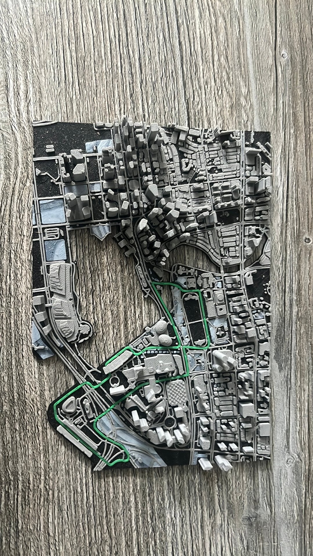Singapore F1 circuit, Ophalen of Verzenden, 1:50 of kleiner
