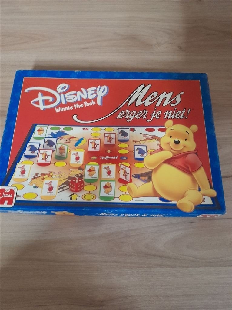 mens erger je niet winnie the pooh disney - s4562