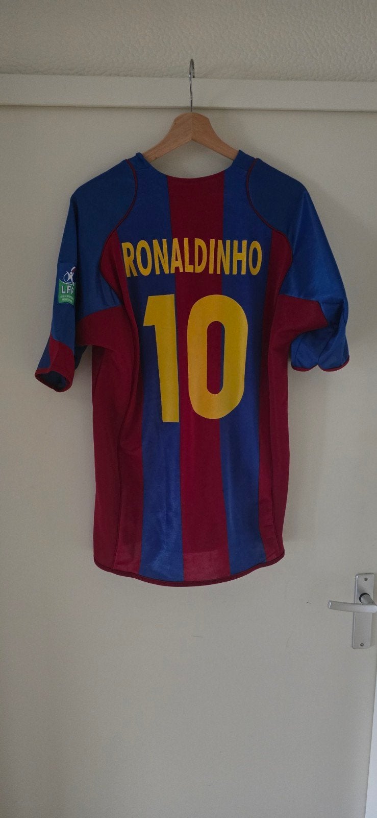FC Barcelona Retro Shirt 2003/04 - Ronaldinho (Replica), Maat 52/54 (L), Nike, Ophalen of Verzenden, Voetbal