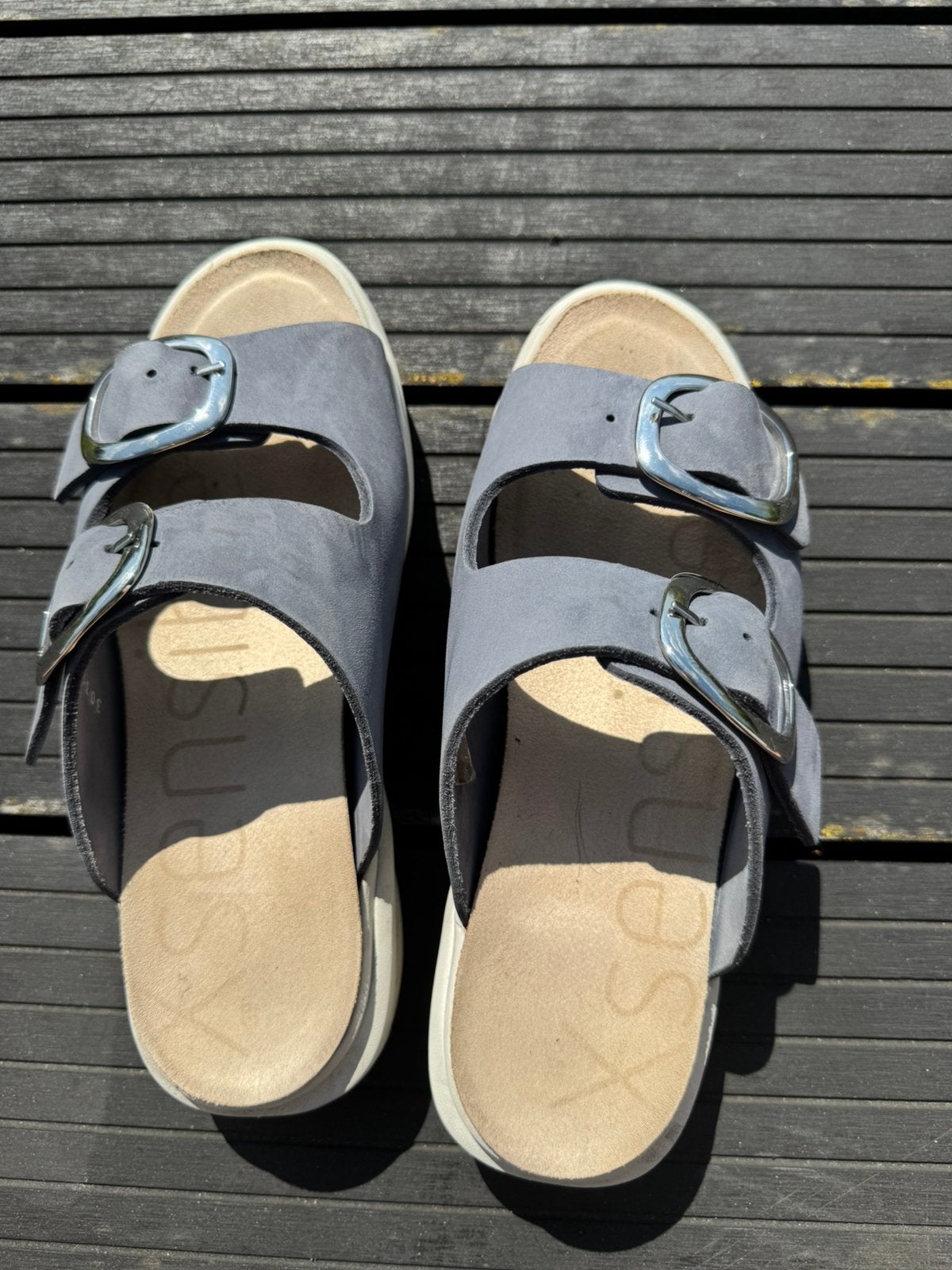 Xsensible slippers 39, Ophalen of Verzenden, Zo goed als nieuw, Blauw