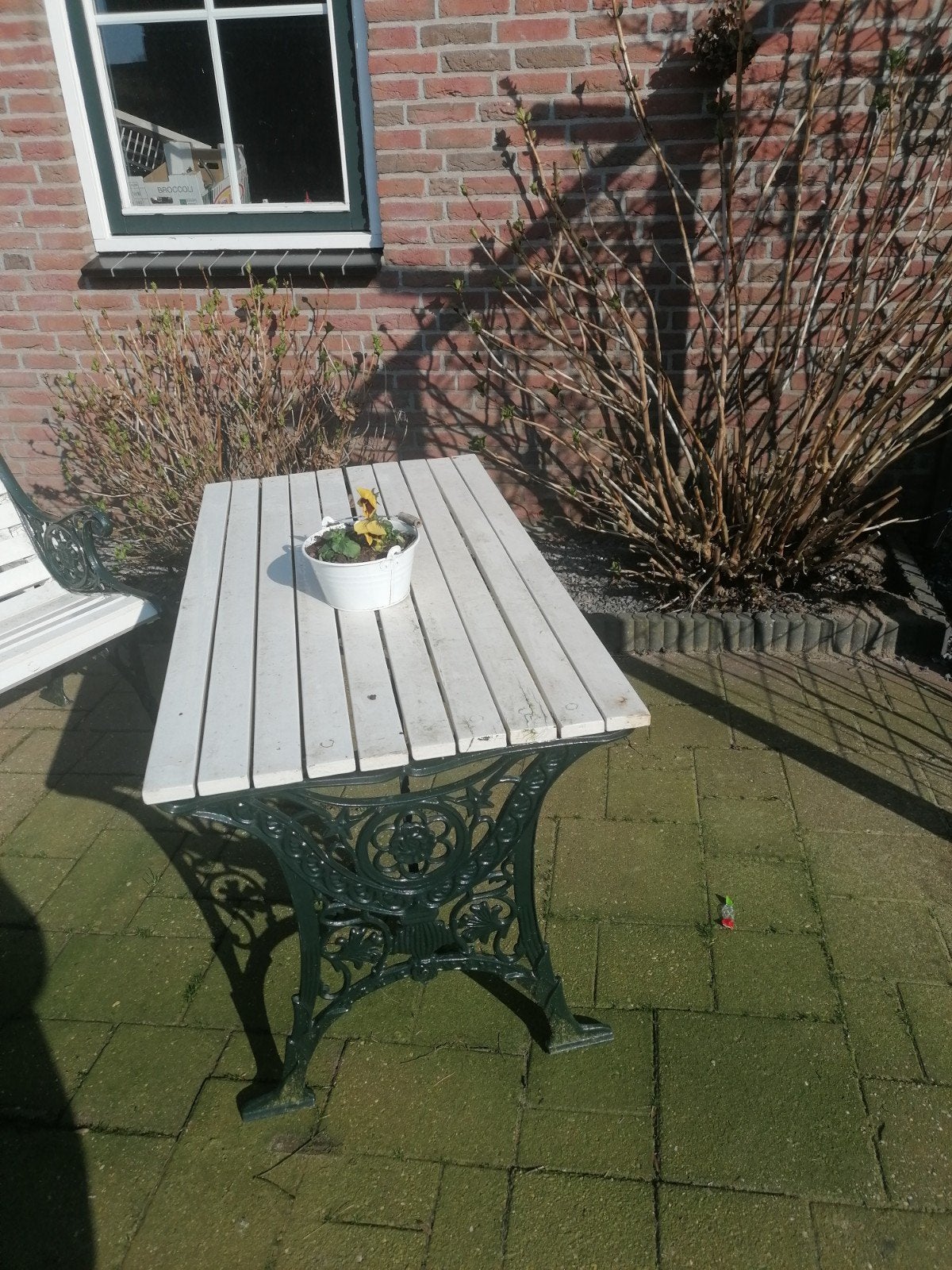 Buiten tafel, Tuin en Terras, Tuintafels, Ophalen, Rond, Metaal