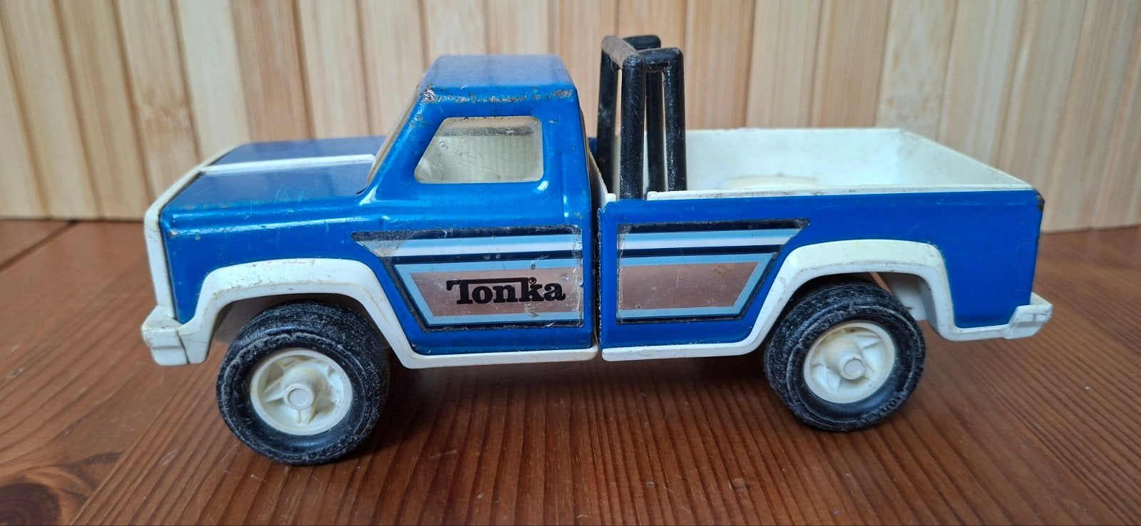 Vintage Tonka Pick-up Truck - Blauw Speelgoedvoertuig, Ophalen of Verzenden, Gebruikt, Auto