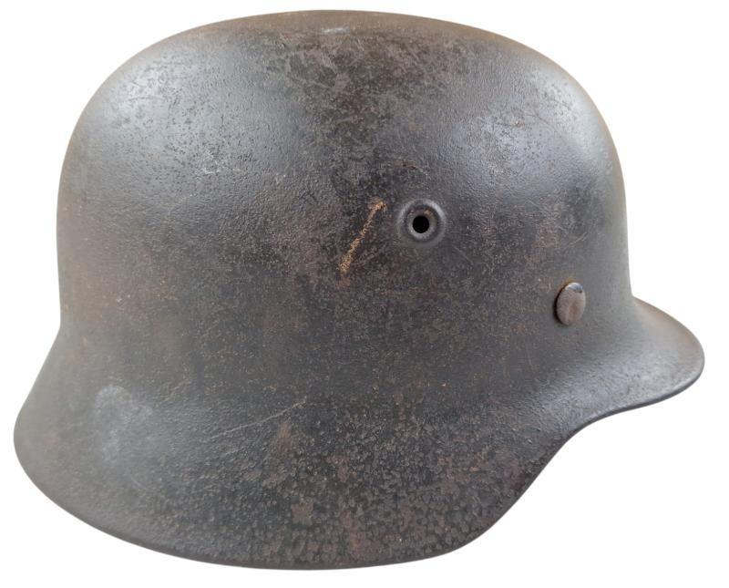 duitse ww2 luftwaffe m40 helm, Verzamelen, Ophalen of Verzenden, Luchtmacht, Duitsland, Helm of Baret