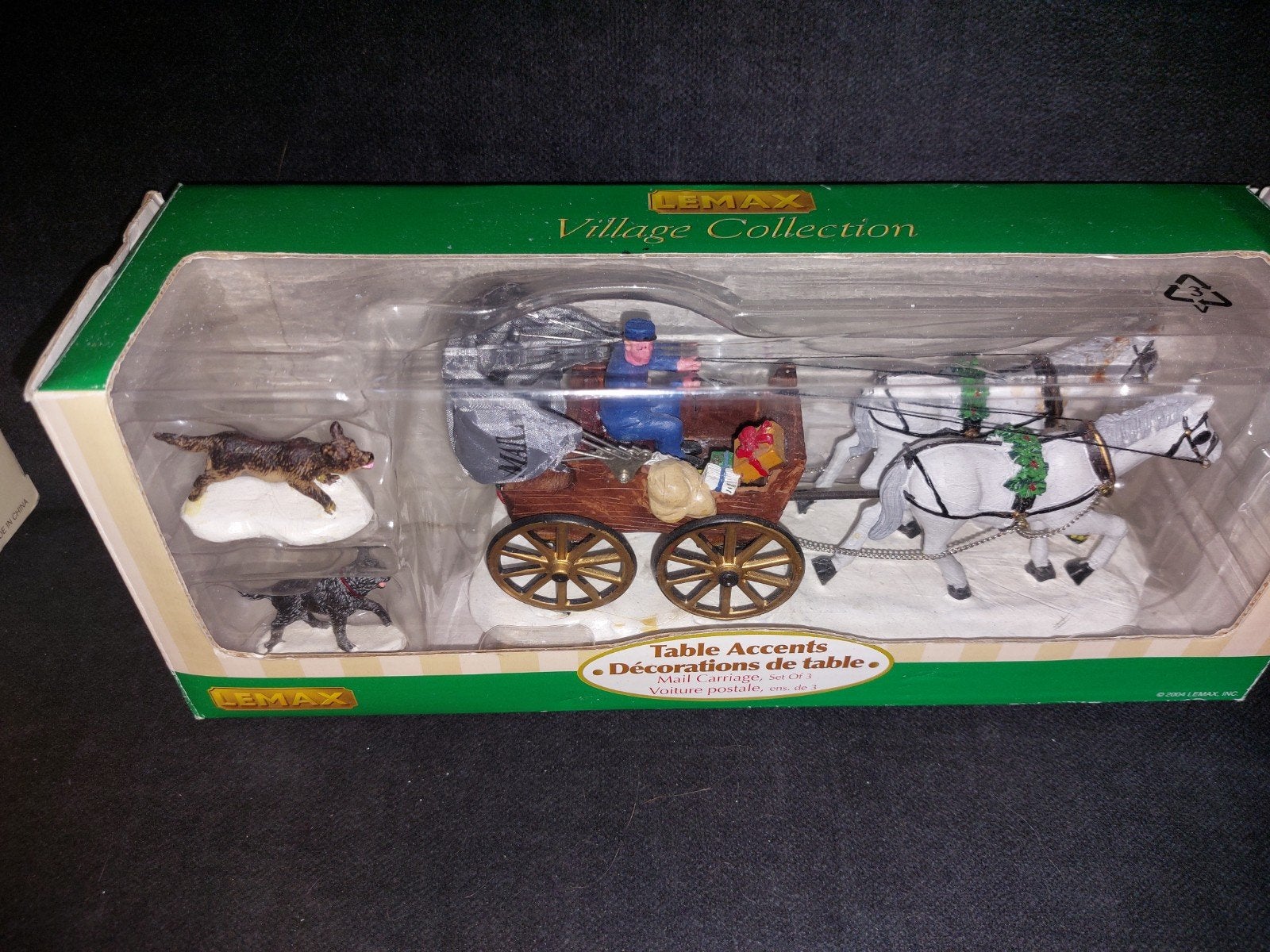 Te Koop: Lemax paarden koetsen, Ophalen of Verzenden, Zo goed als nieuw