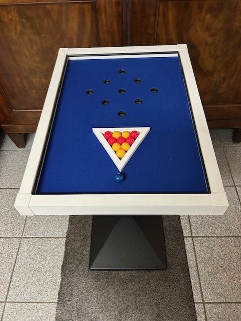 Compact Yago Pool Vingerbiljart: spel voor jong en oud, Ophalen, Nieuw, Pooltafel