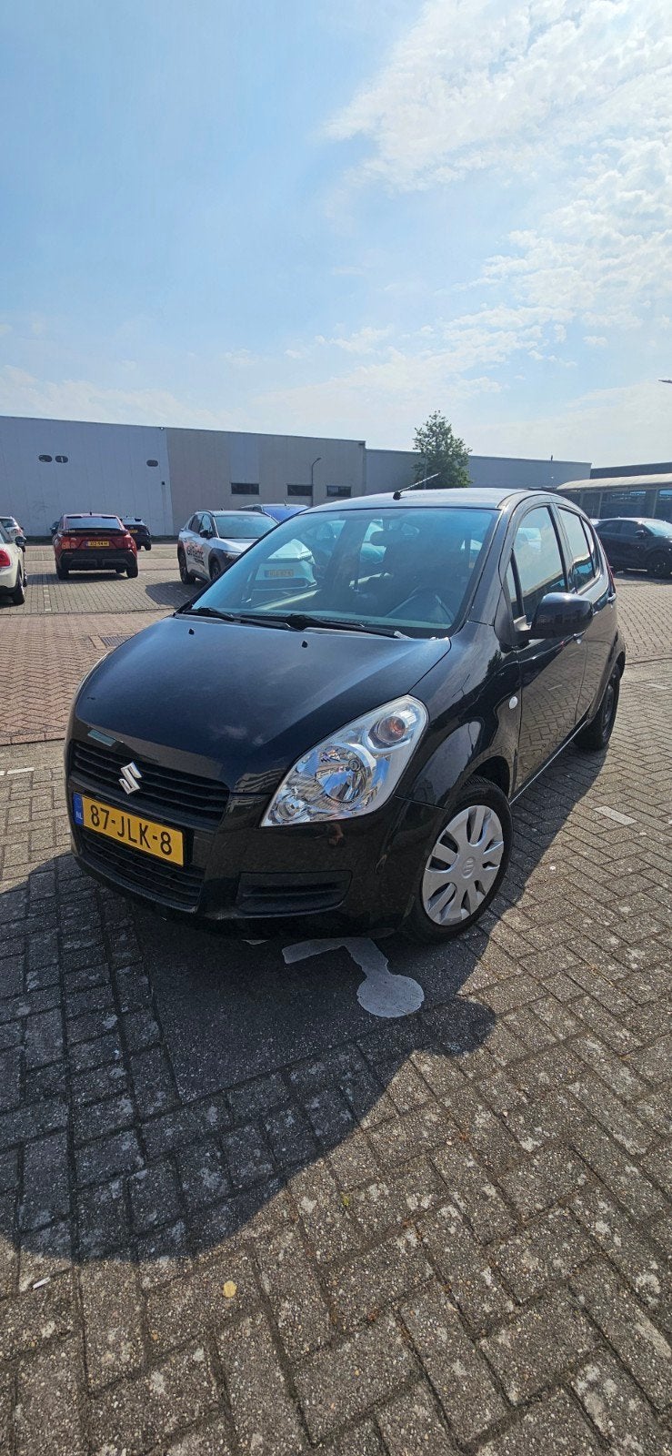 Suzuki Splash 1.2 2009 Zwart, Auto's, Voorwielaandrijving, Stof, 40 €/maand, 4 cilinders