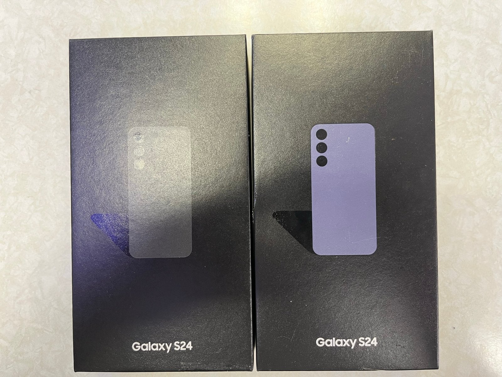Samsung S24 - 128GB - Zwart, Paars -12 maanden garantie, Telecommunicatie, Mobiele telefoons | Samsung, Overige kleuren, Galaxy S24