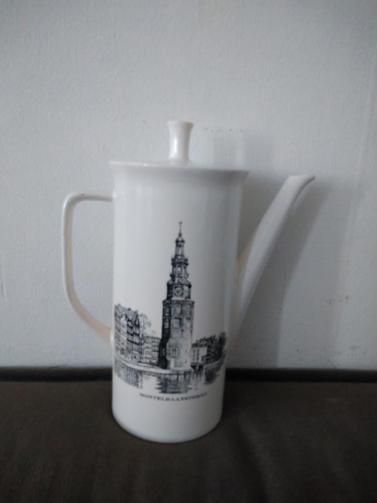 Villeroy en boch koffiekan grachtenservies, Ophalen of Verzenden