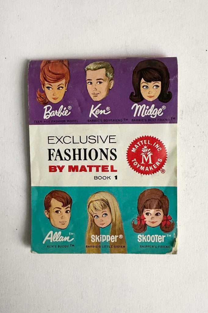 Barbie boekje 1, zo'n 50 jaar oud, Verzamelen, Ophalen of Verzenden, Gebruikt, Overige typen